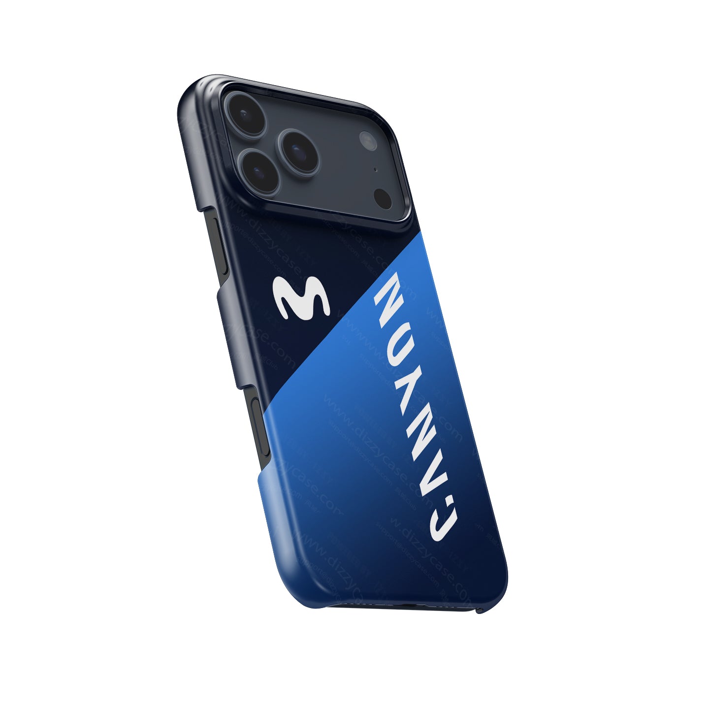 Movistar Team 2024 Canyon Road Bike Livery Phone Case by DIZZY | DIZZY CASE