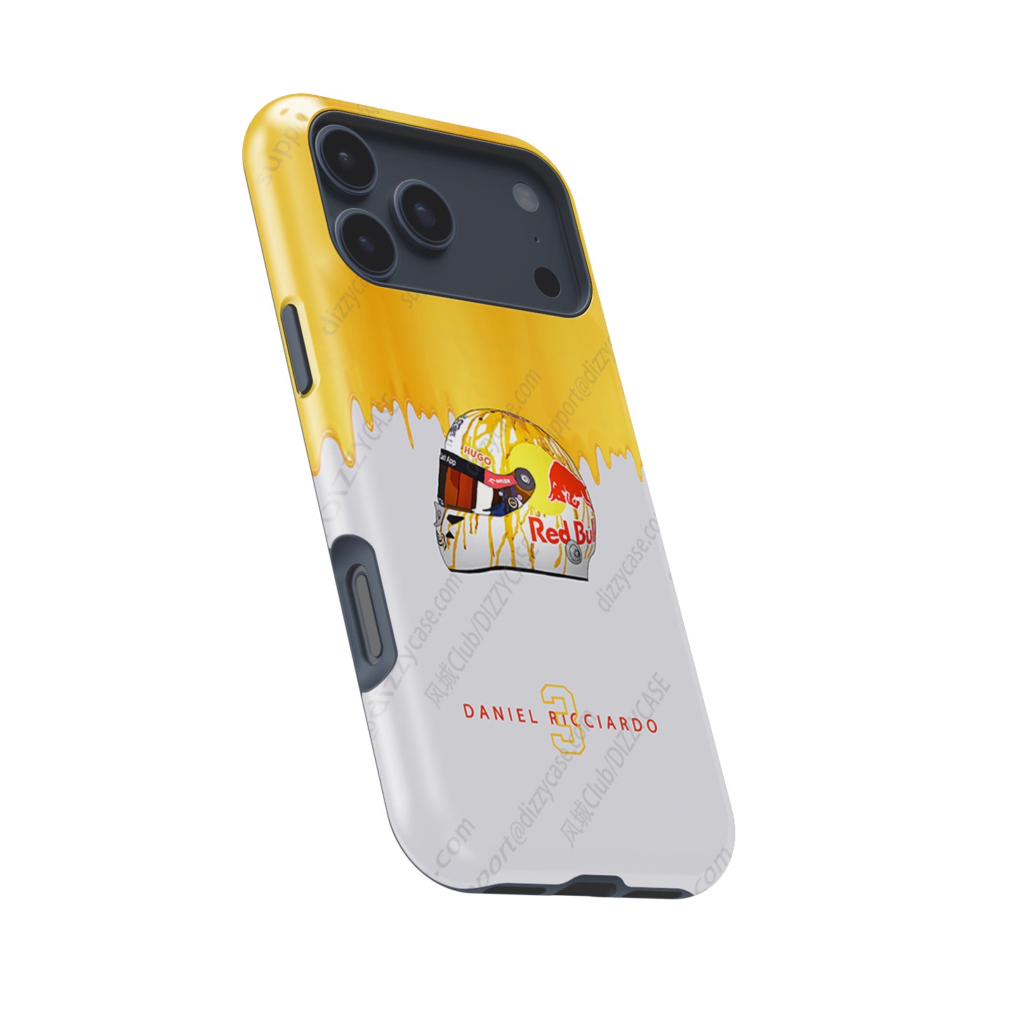Daniel Ricciardo 2024 Canadian Grand Prix Helmet iPhone Case – Maple Dan Edition | DIZZY CASE