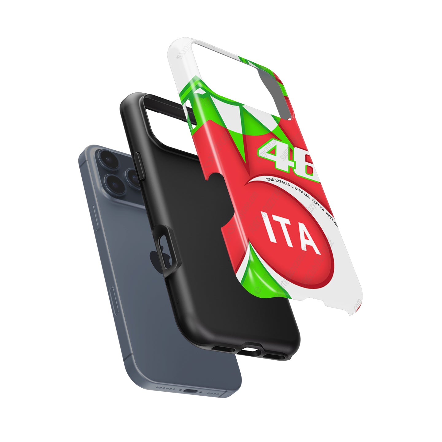 Valentino Rossi Mugello 2018 Helmet Livery Phone Case – Apple | DIZZY CASE