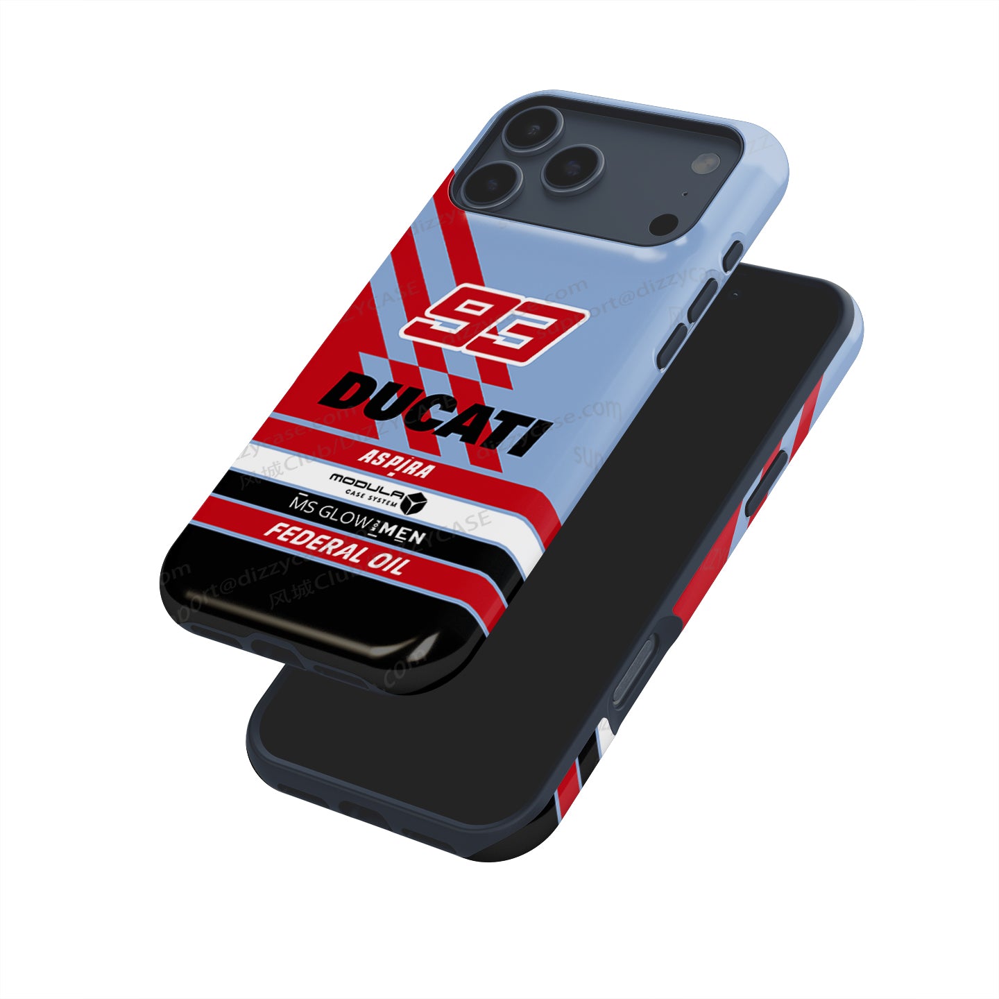 Marc Marquez #93 Gresini Racing Livery Phone Case by DIZZY | DIZZY CASE