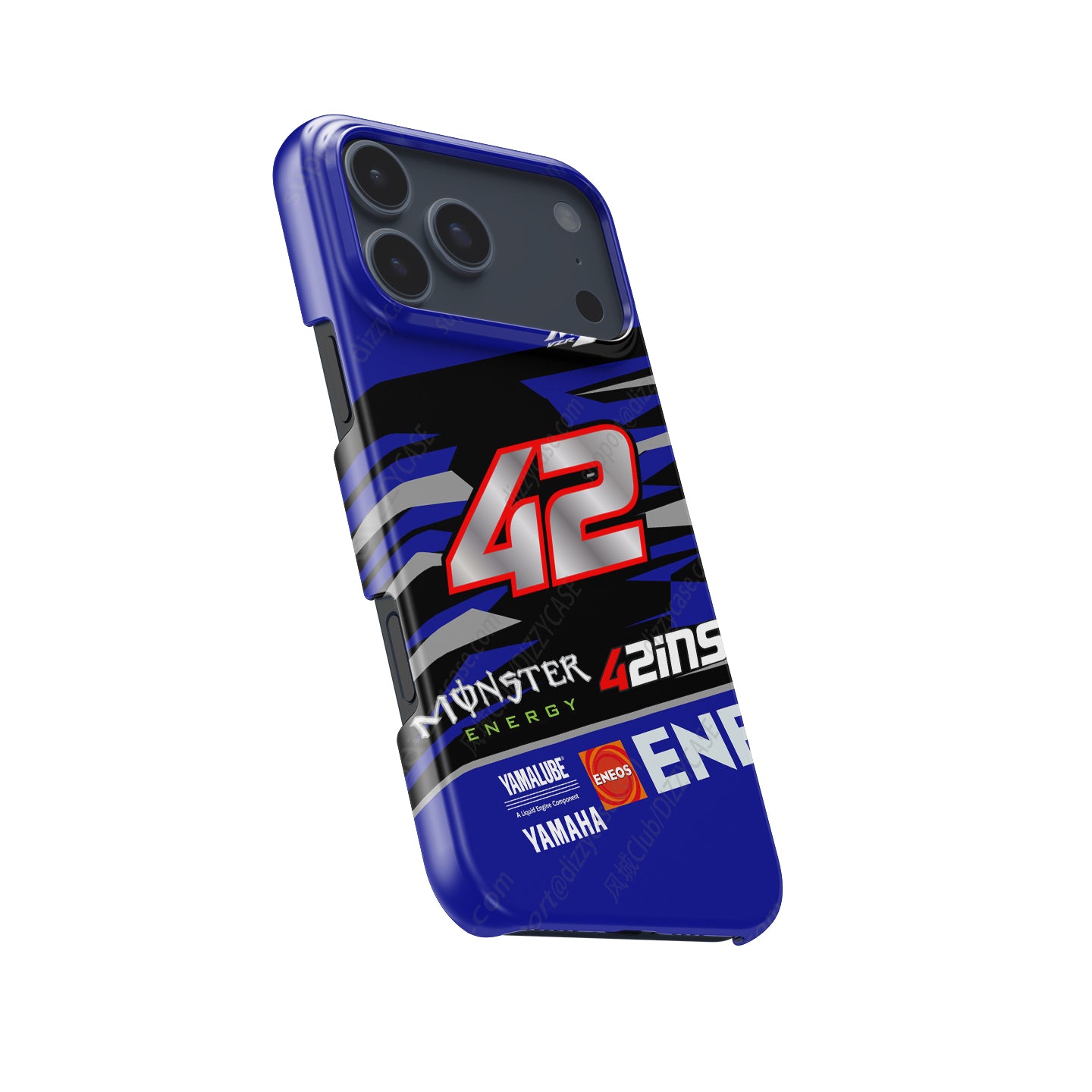 Alex Rins #AR42 Yamaha MotoGP 2024 Livery Phone Case by DIZZY