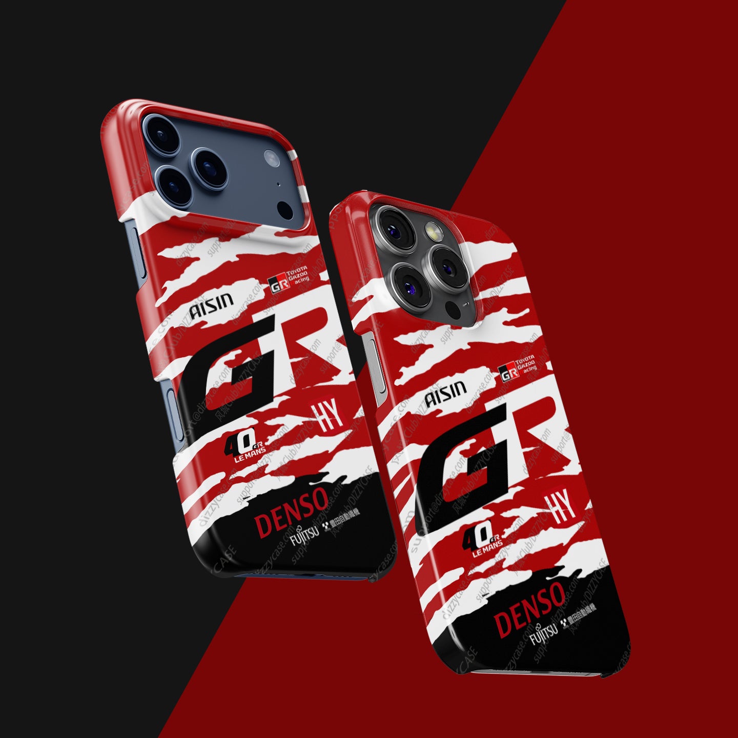 Toyota GR010 HYBRID Le Mans 2025 Phone Case – Clean Edition 40th Anniversary Livery | DIZZY CASE