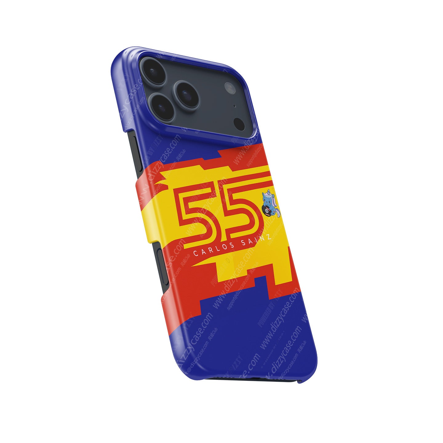 Carlos Sainz 2025 Williams iPhone Case Spanish Flag DIZZY CASE Carlos Sainz 2025 Williams iPhone Case Spanish Flag DIZZY CASE