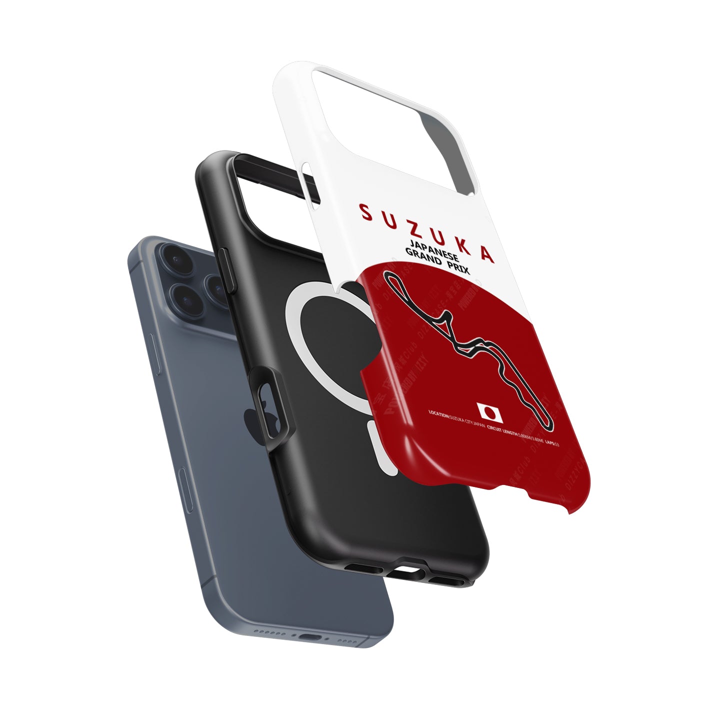 Suzuka F1 Track iPhone Case – Celebrating Racing Heritage | DIZZY CASE