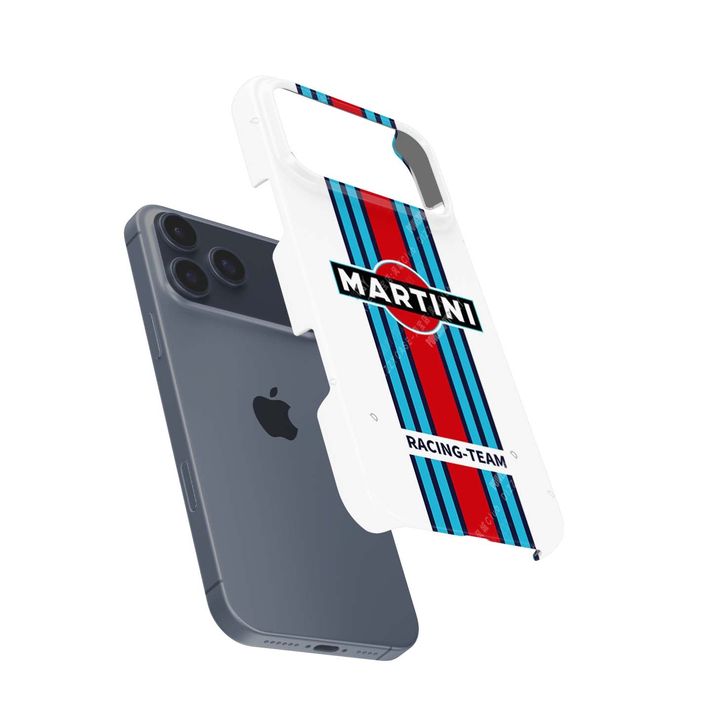Martini Racing Livery iPhone Case – Classic Racing Heritage for Apple | DIZZY CASE