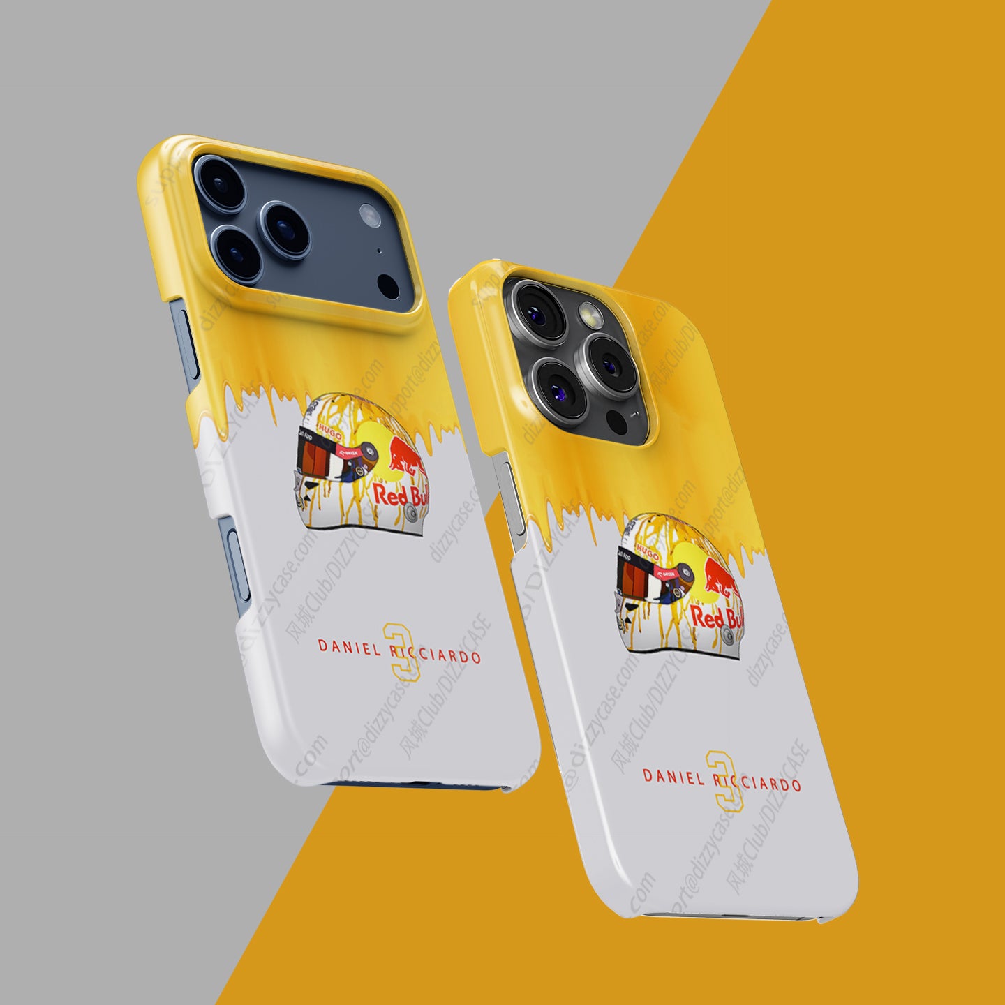 Daniel Ricciardo 2024 Canadian Grand Prix Helmet iPhone Case – Maple Dan Edition | DIZZY CASE