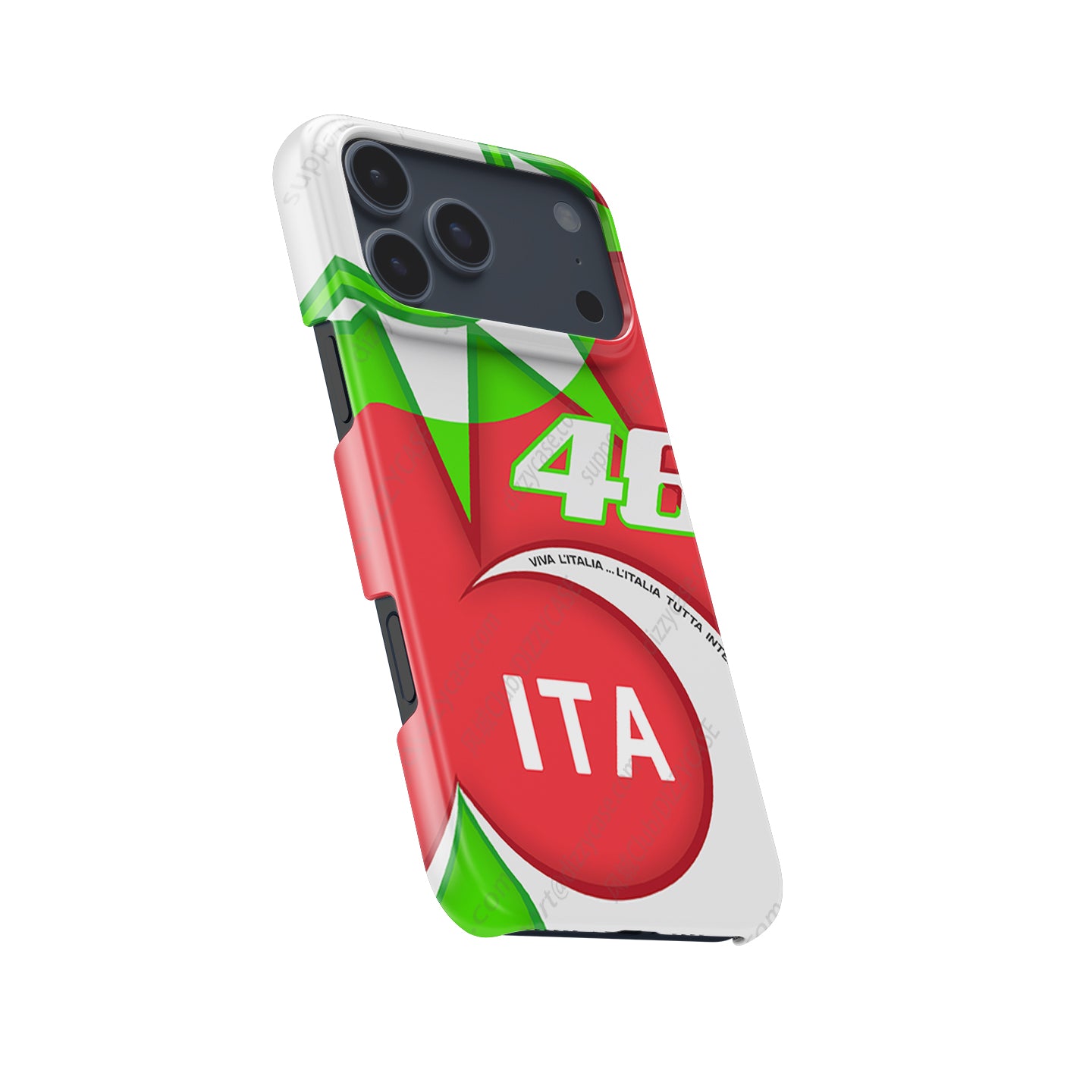 Valentino Rossi Mugello 2018 Helmet Livery Phone Case – Apple | DIZZY CASE