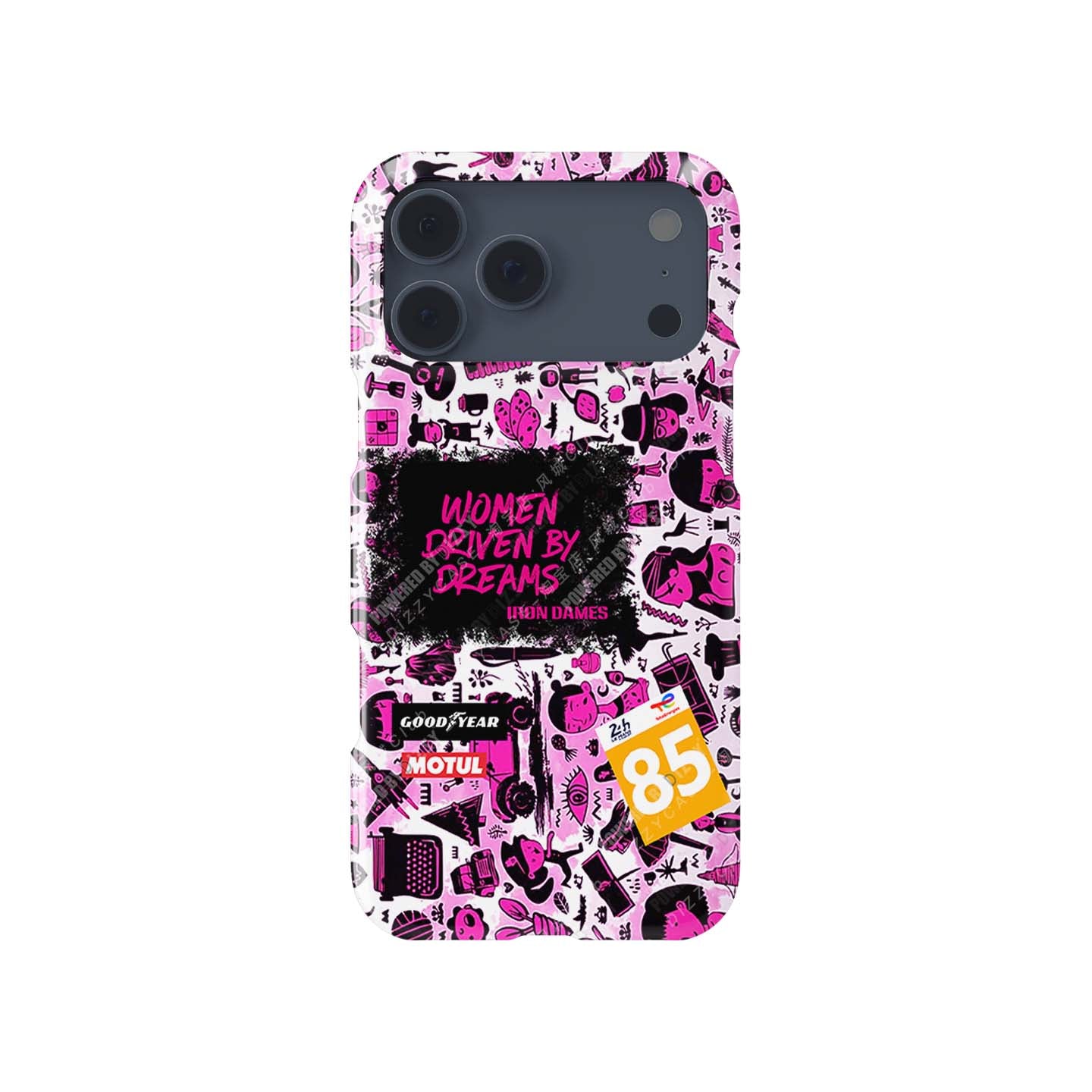 Iron Dames #85 Le Mans iPhone Case – Celebrating Diversity & Dreams | DIZZY CASE