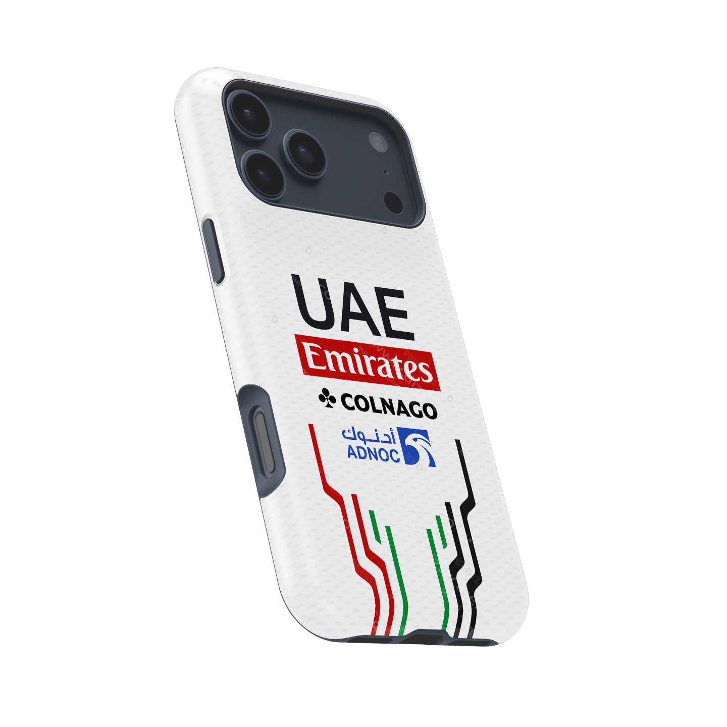 Team UAE Emirates 2024 kit Cycling Livery Phone Case by DIZZY
