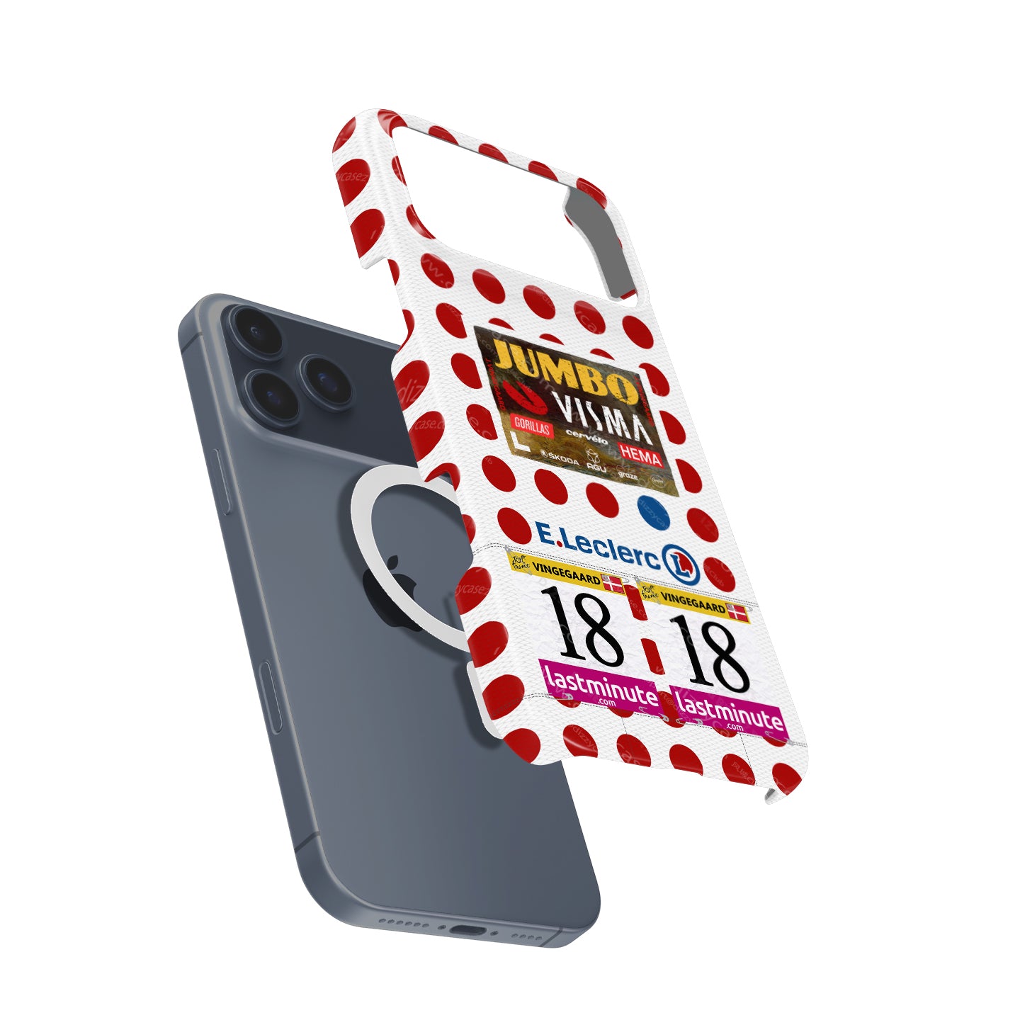 Jonas Vingegaard 2022 Mountain Jersey Phone Case