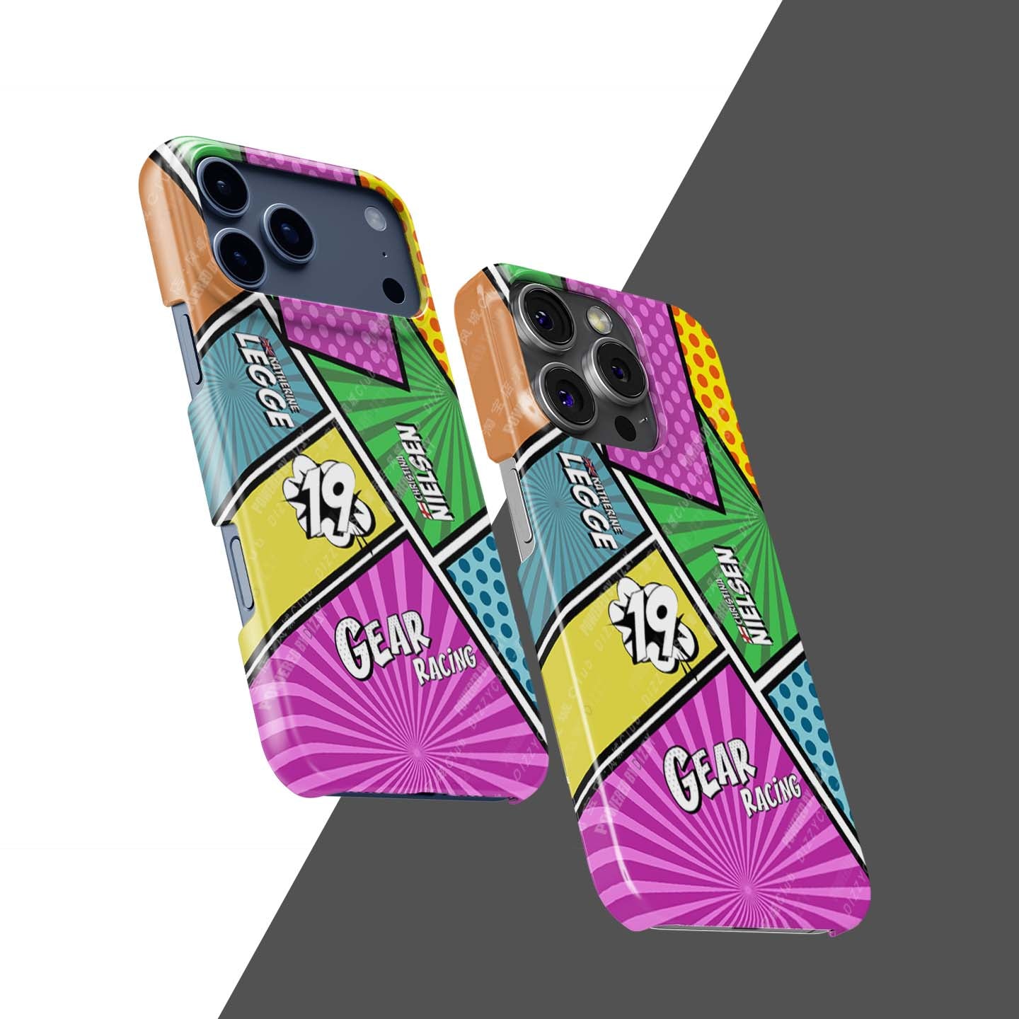 GEAR Racing Lamborghini Huracan iPhone Case – Pop Art Livery for Apple | DIZZY CASE