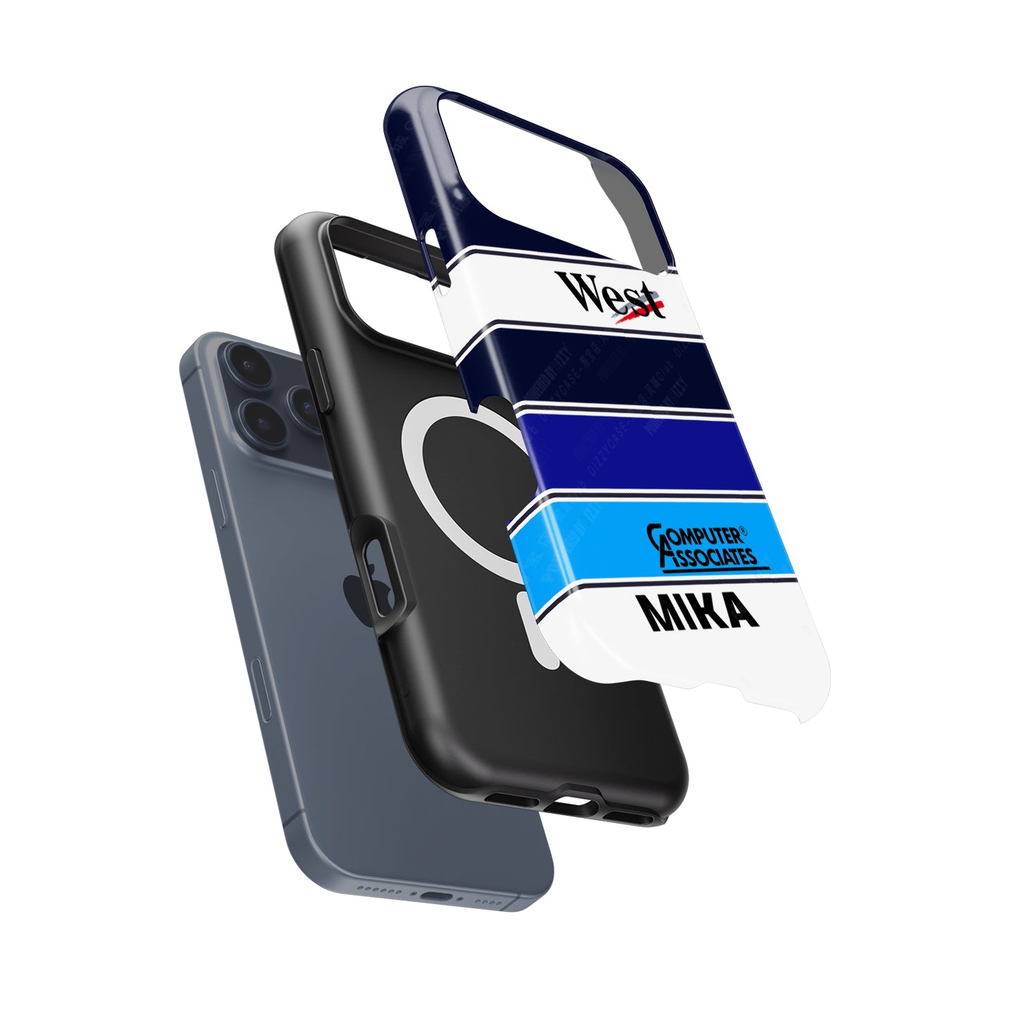 F1 Legend Mika Häkkinen Helmet Phone Case – Tough, Stylish & Iconic | DIZZY CASE