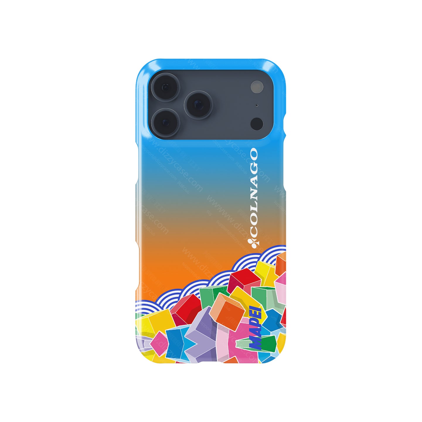 Ride with Style: Colnago C64 Disc Mapei Livery Phone Case