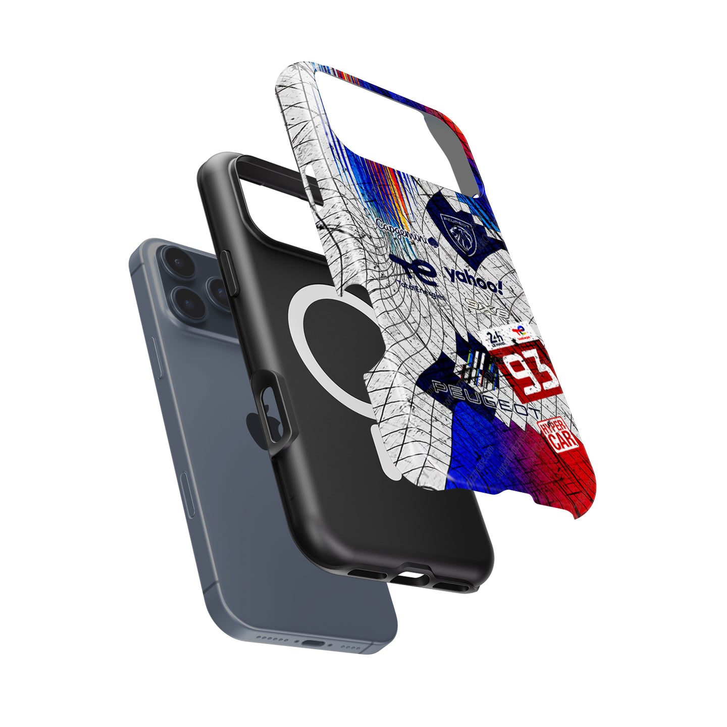 Peugeot 9X8 Le Mans 100th Anniversary Phone Case – Hypercar Tribute Livery (Race-Worn Edition)