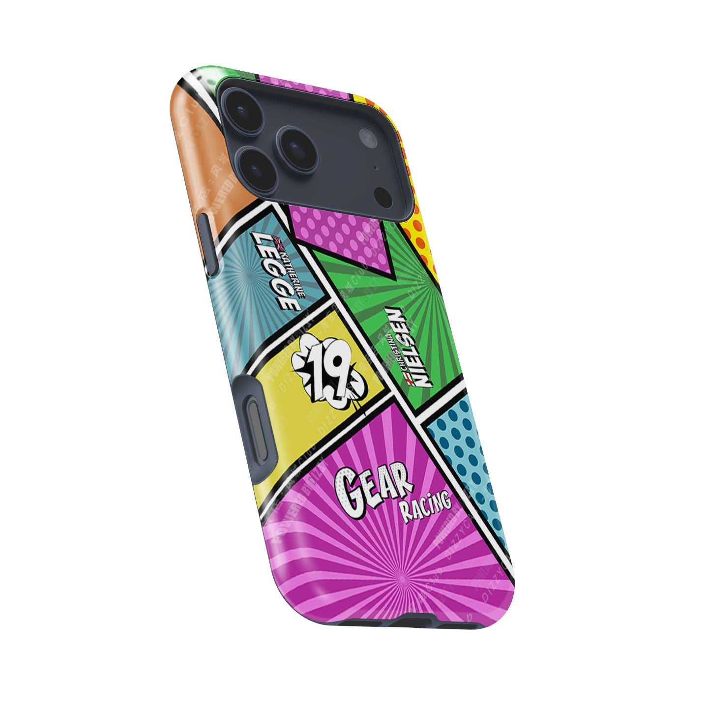 GEAR Racing Lamborghini Huracan iPhone Case – Pop Art Livery for Apple | DIZZY CASE