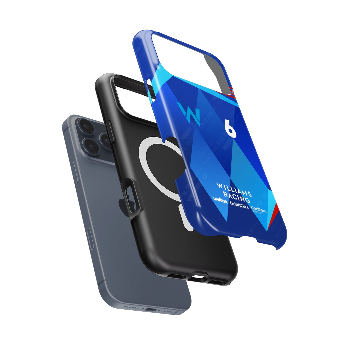 Williams FW44 Latifi Livery iPhone Case – 2022 Racing Tribute | DIZZY CASE