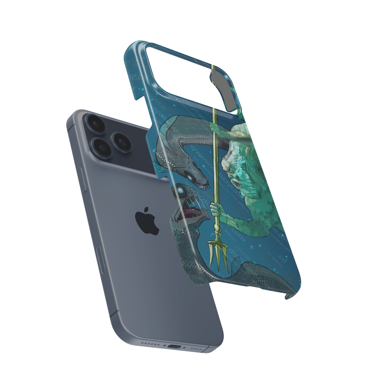 CSGO / CS2 - M4A4 | Poseidon Skin Phone Case - Apple Models