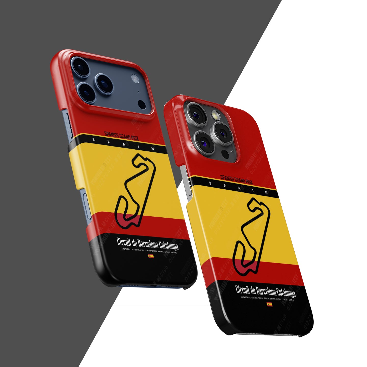 Spanish Grand Prix Track Map iPhone Case – For F1 Fans | DIZZY CASE