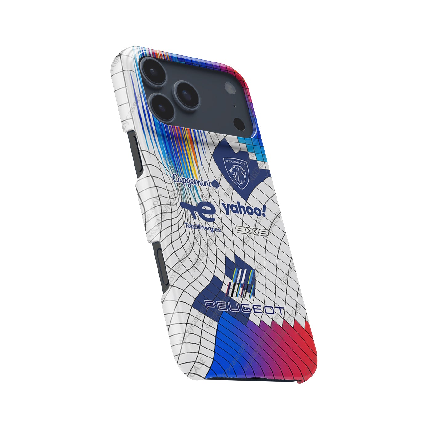 Peugeot 9X8 Le Mans 100th Anniversary Phone Case – Hypercar Tribute Livery (Clean Version)