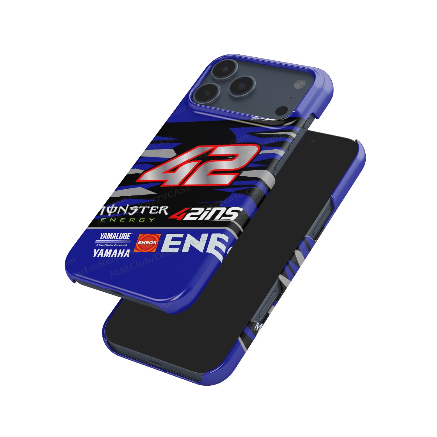 Alex Rins #AR42 Yamaha MotoGP 2024 Livery Phone Case by DIZZY