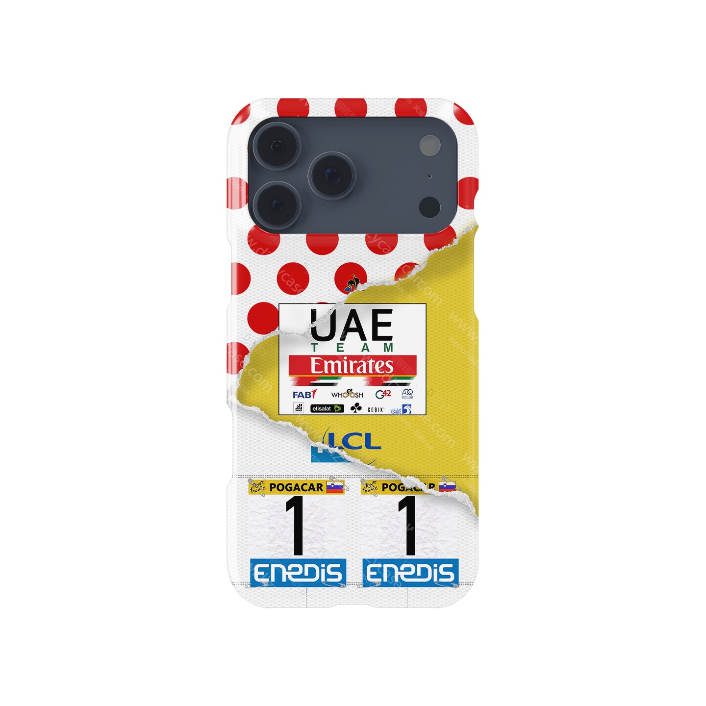 Tadej Pogačar 2021 Tour de France Phone Case: Style & Protection