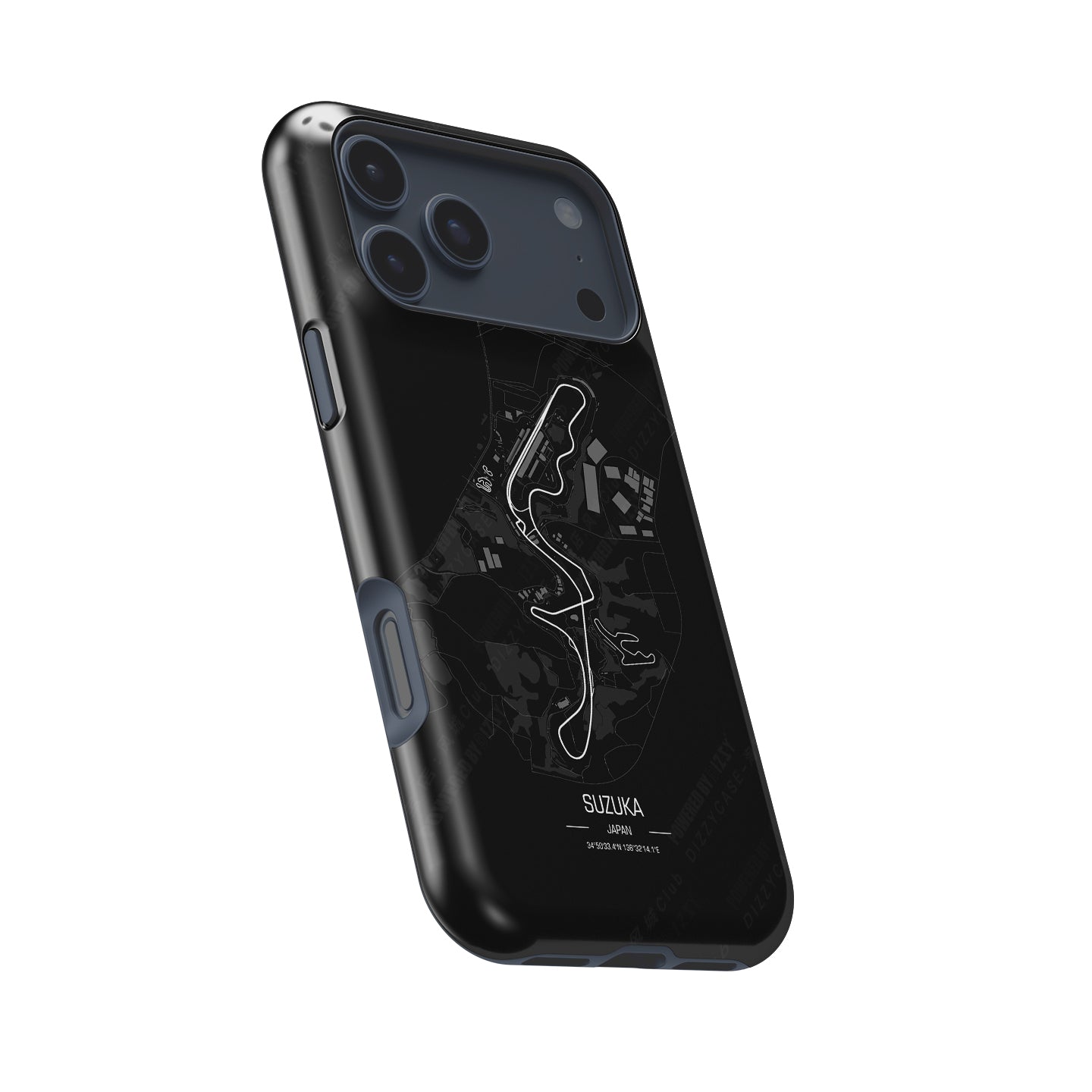 Japanese Grand Prix iPhone Case – Suzuka Track Map Design