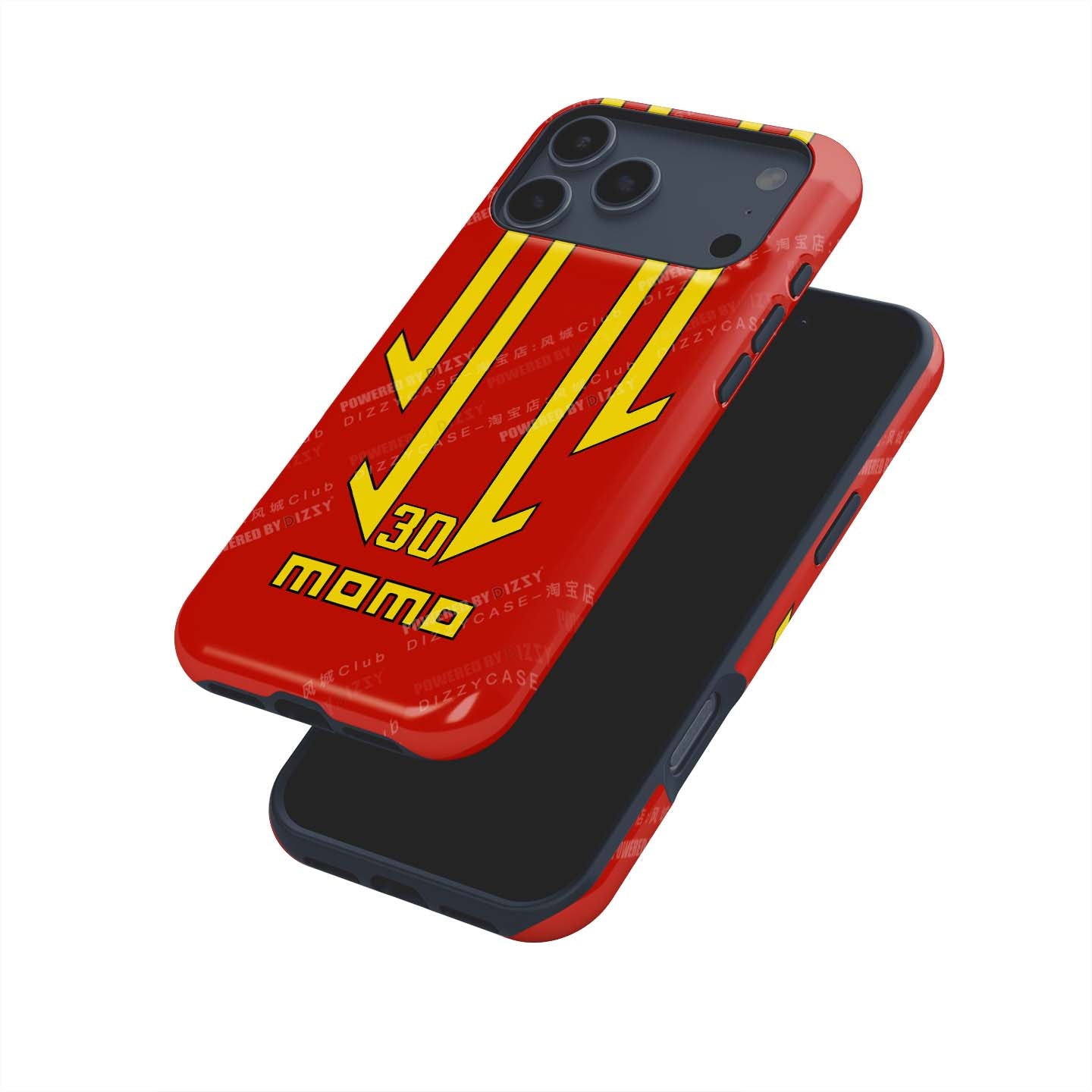 Porsche 962 Momo N°30 Daytona 1990 Livery - Apple iPhone Case