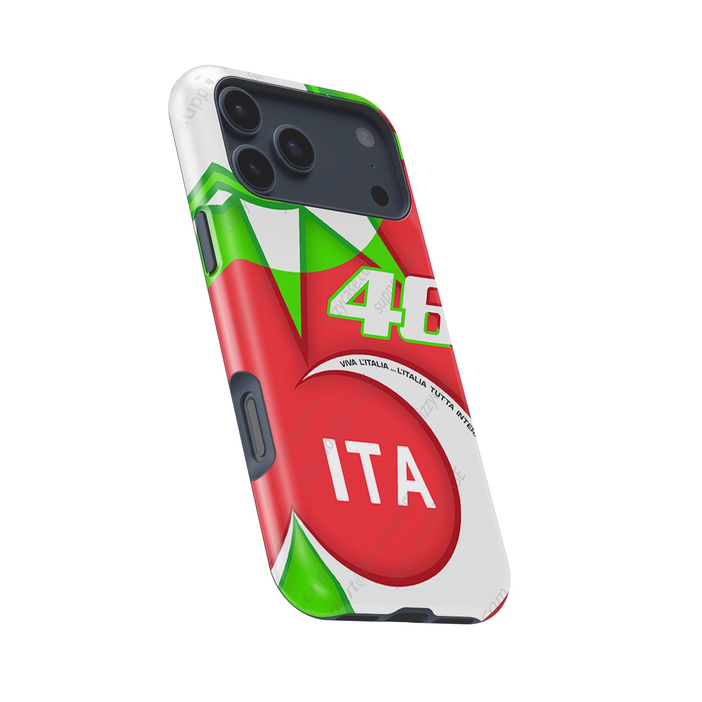 Valentino Rossi Mugello 2018 Helmet Livery Phone Case – Apple | DIZZY CASE