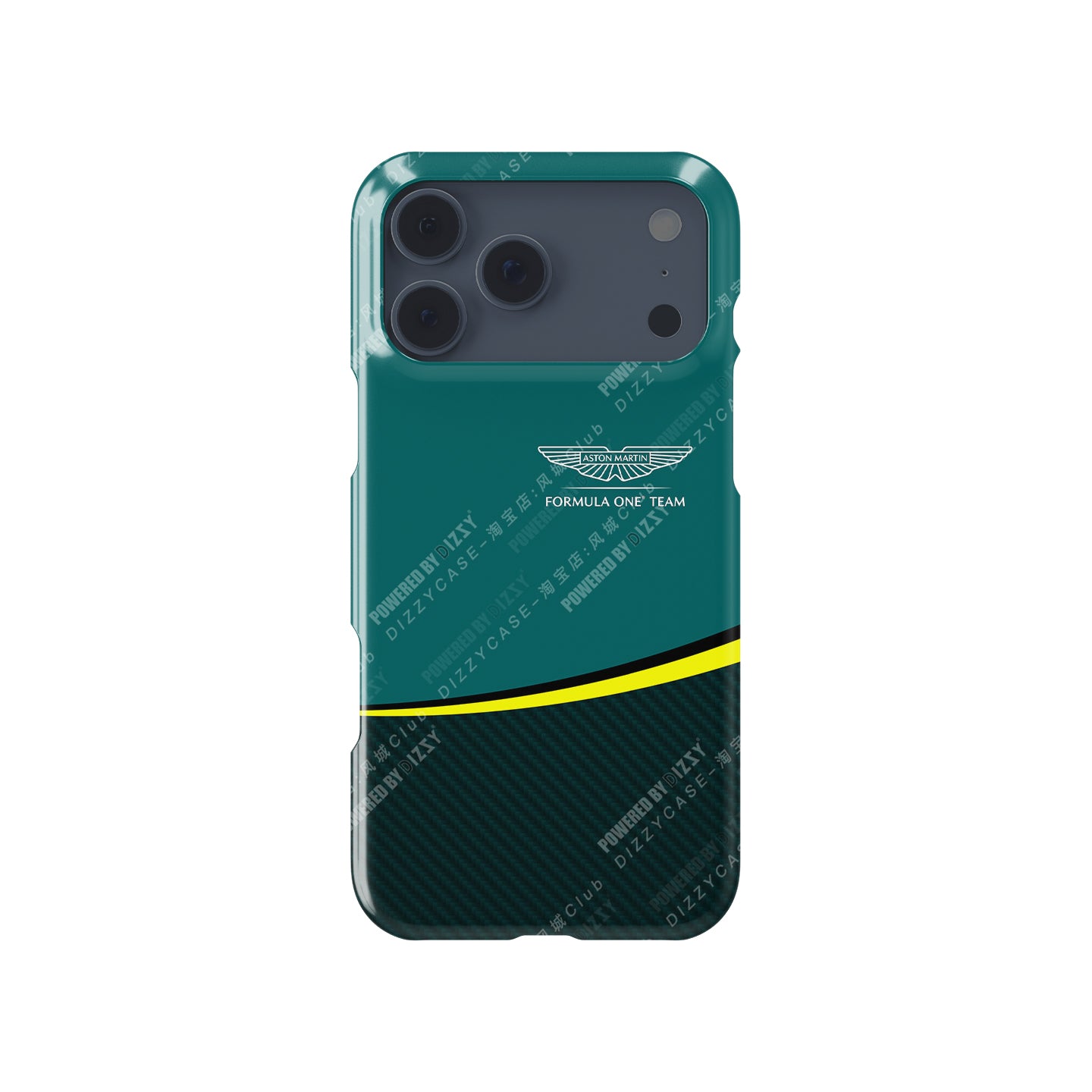 Aston Martin AMR24 F1 Phone Case: Stroll & Alonso Edition
