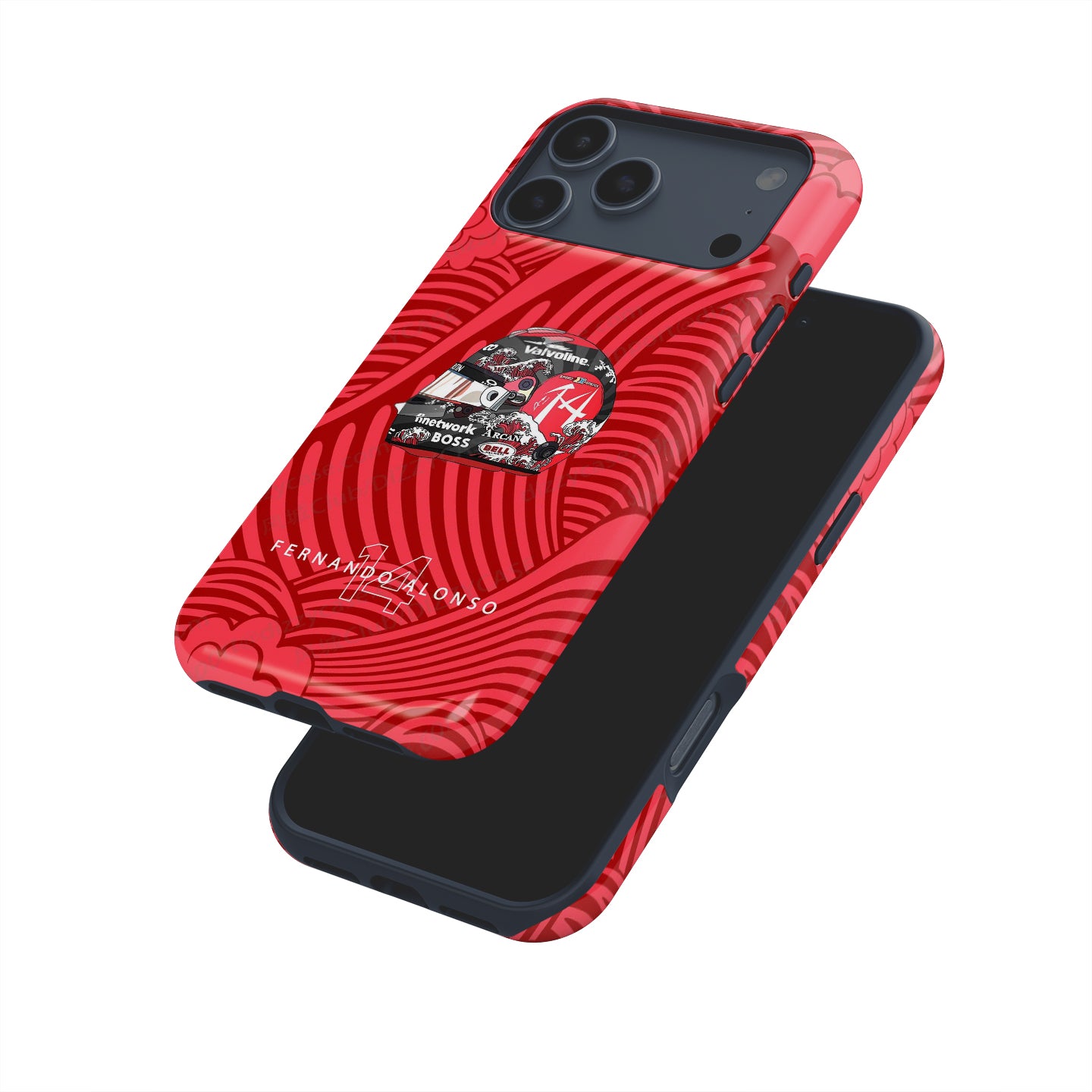 Fernando Alonso 2024 Japanese Grand Prix Helmet iPhone Case – F1 Fan Gift | DIZZY CASE