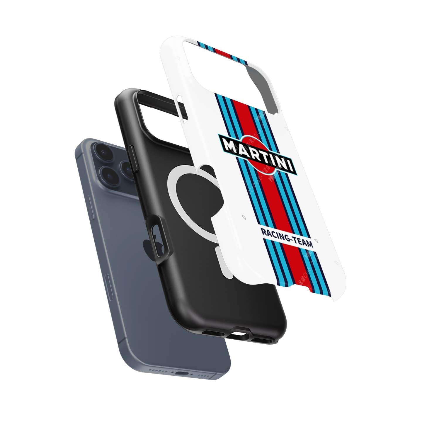 Martini Racing Livery iPhone Case – Classic Racing Heritage for Apple | DIZZY CASE