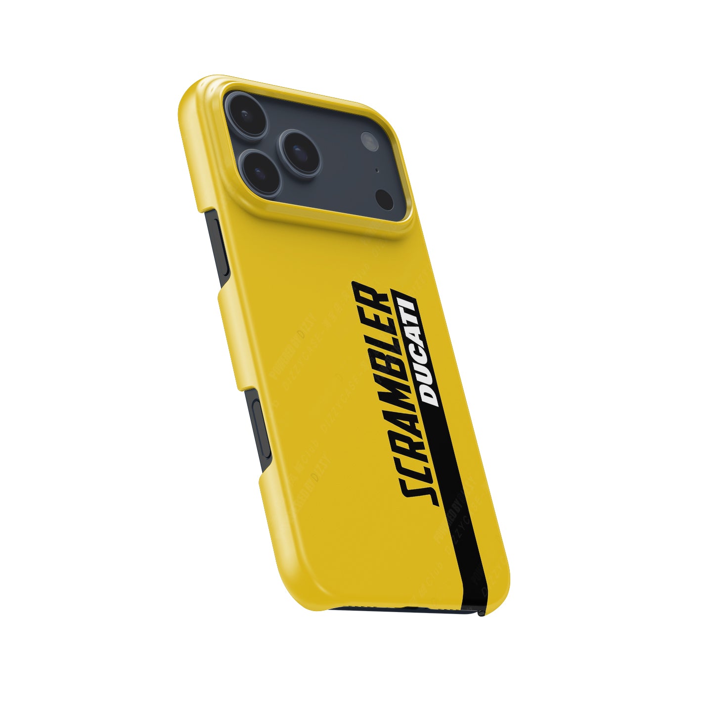 Ride in Style: Scrambler Ducati Yellow Livery Phone Case | DIZZY CASE