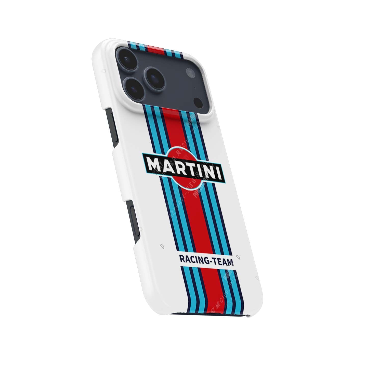 Martini Racing Livery iPhone Case – Classic Racing Heritage for Apple | DIZZY CASE