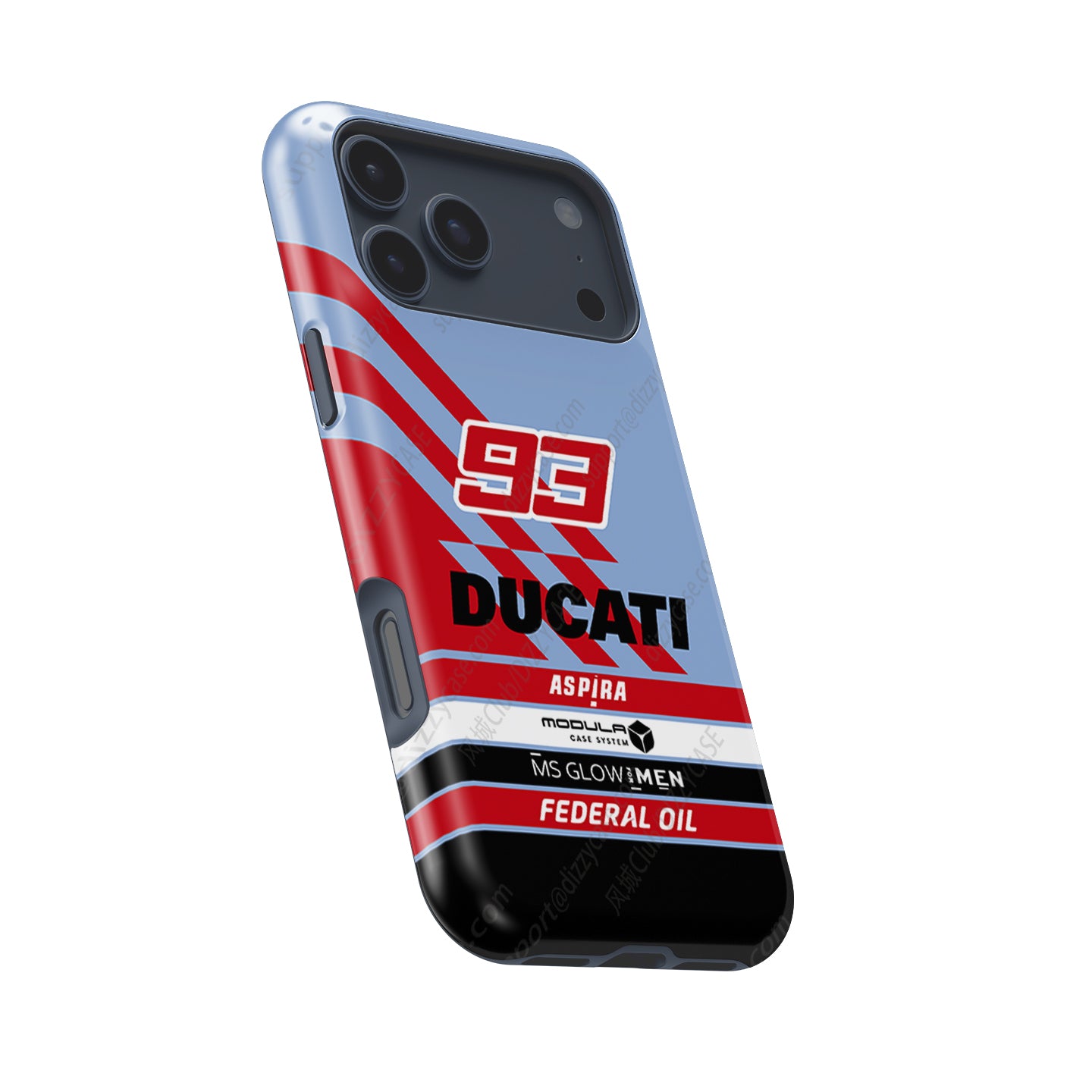Marc Marquez #93 Gresini Racing Livery Phone Case by DIZZY | DIZZY CASE