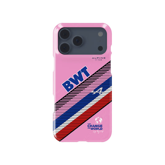 BWT Alpine F1 Team Pink Livery Case – Apple iPhone Series | DIZZY CASE