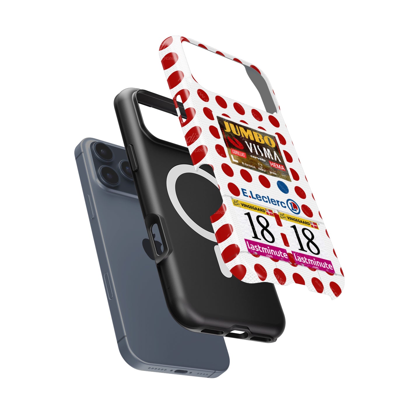 Jonas Vingegaard 2022 Mountain Jersey Phone Case