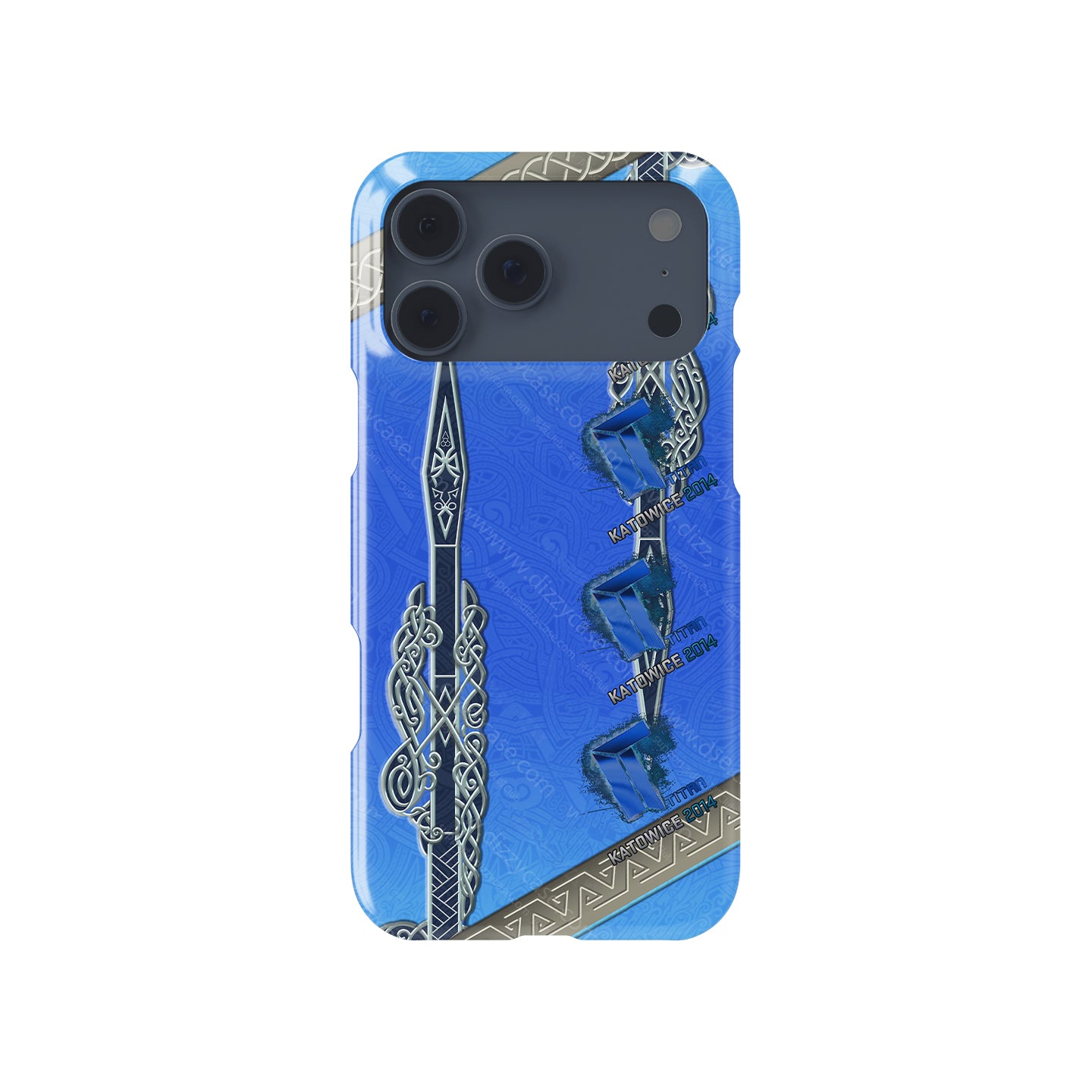 AWP Gungnir | Titan Holo Katowice 2014 Stickers - Apple iPhone Case