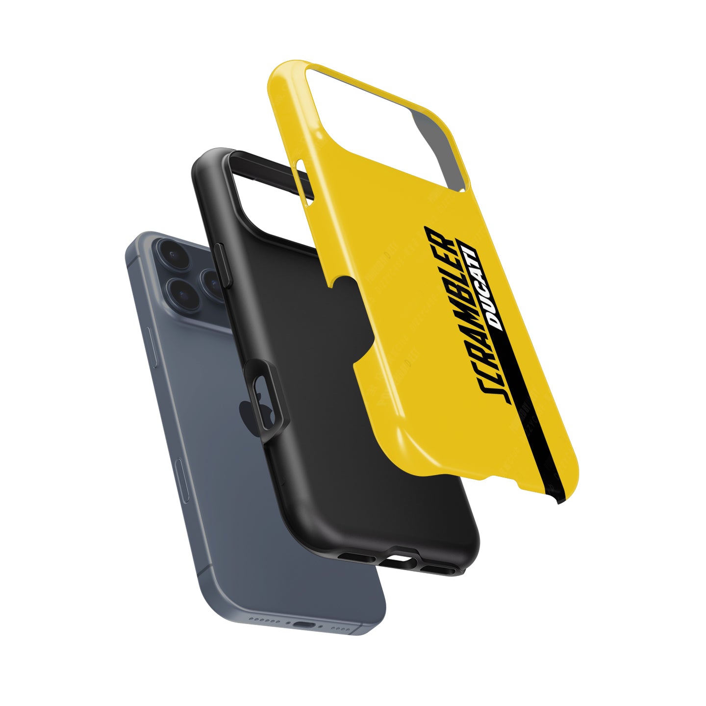 Ride in Style: Scrambler Ducati Yellow Livery Phone Case | DIZZY CASE