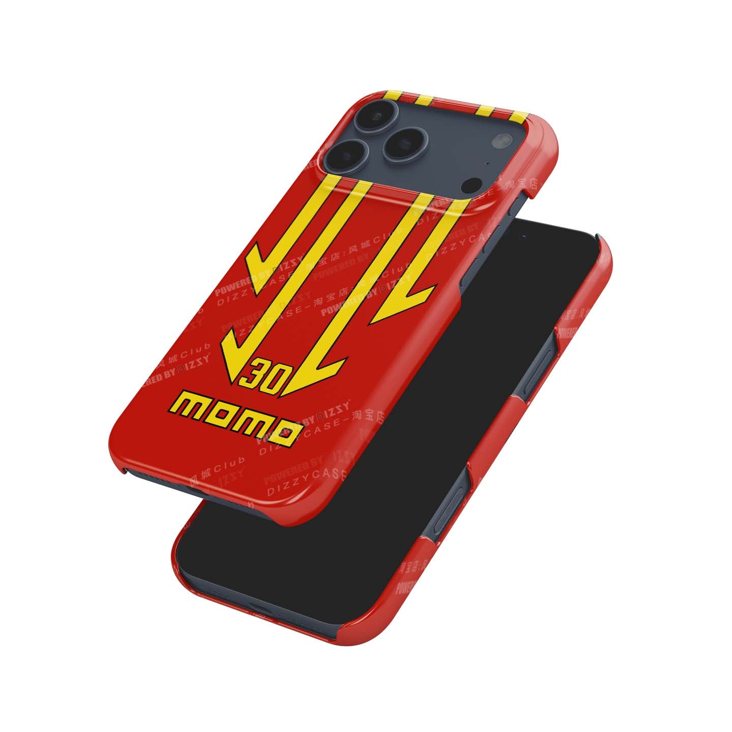 Porsche 962 Momo N°30 Daytona 1990 Livery - Apple iPhone Case