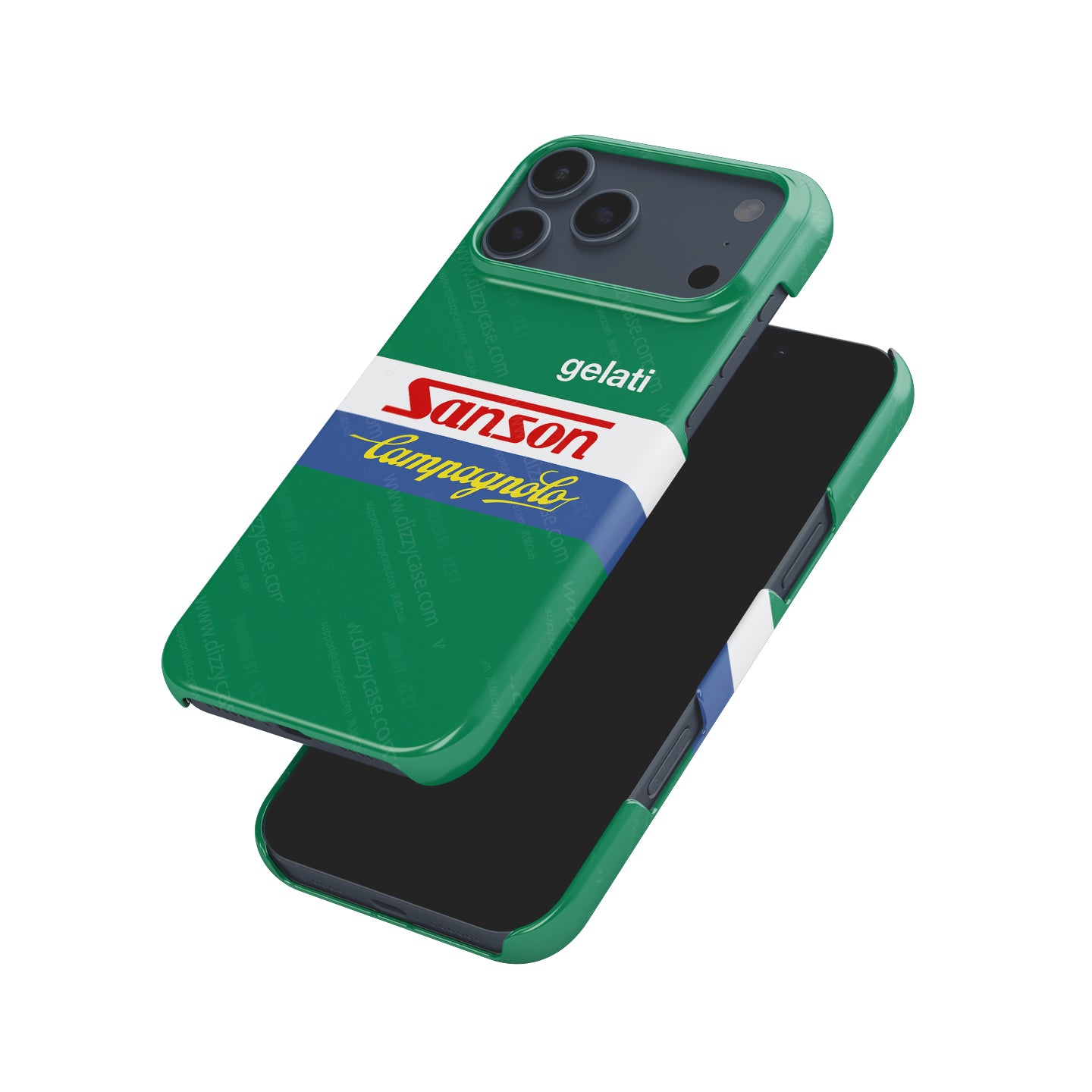 Embrace Classic Cycling Style with Gelati Sanson Campagnolo Phone Case