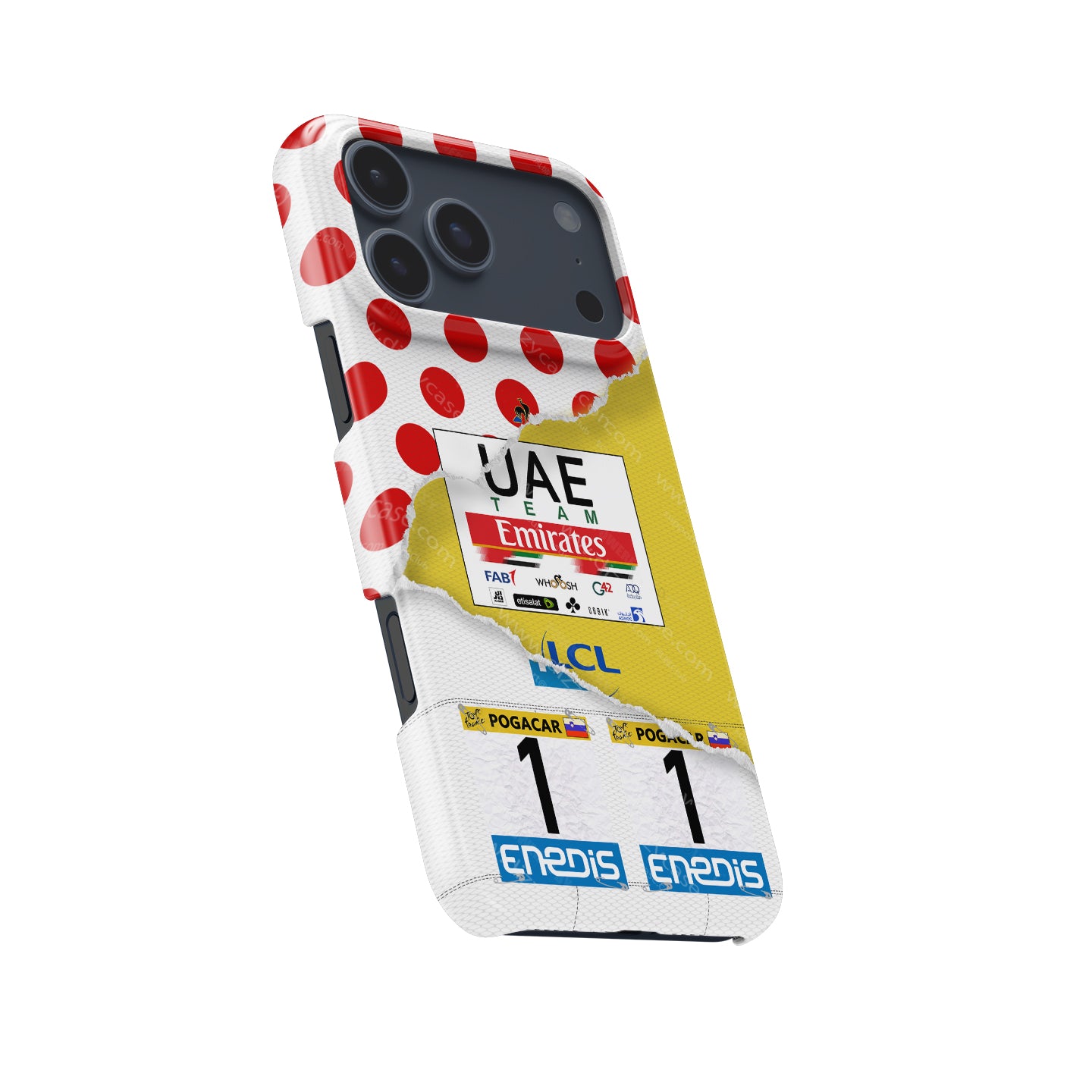 Tadej Pogačar 2021 Tour de France Phone Case: Style & Protection