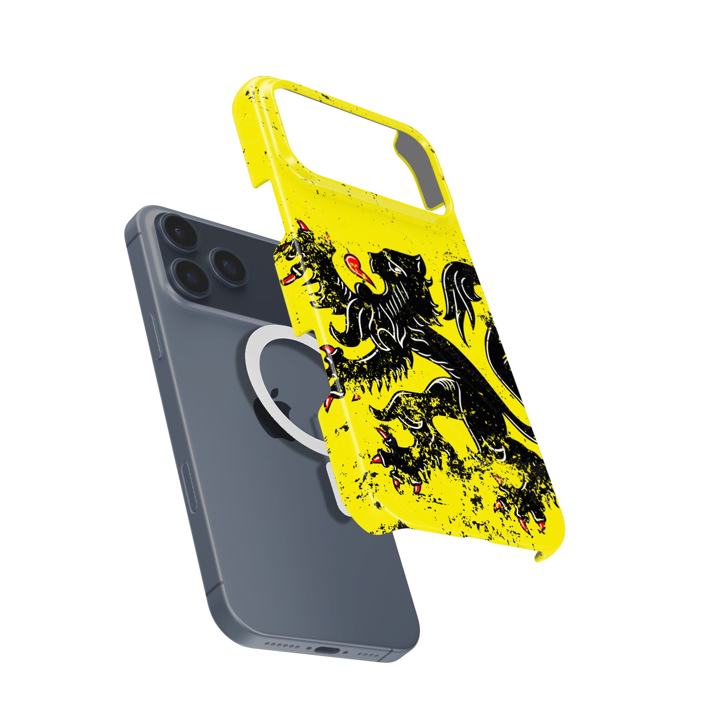 Flemish Lion Cycling Heritage Phone Case – Spring Classics Edition (For iPhone)
