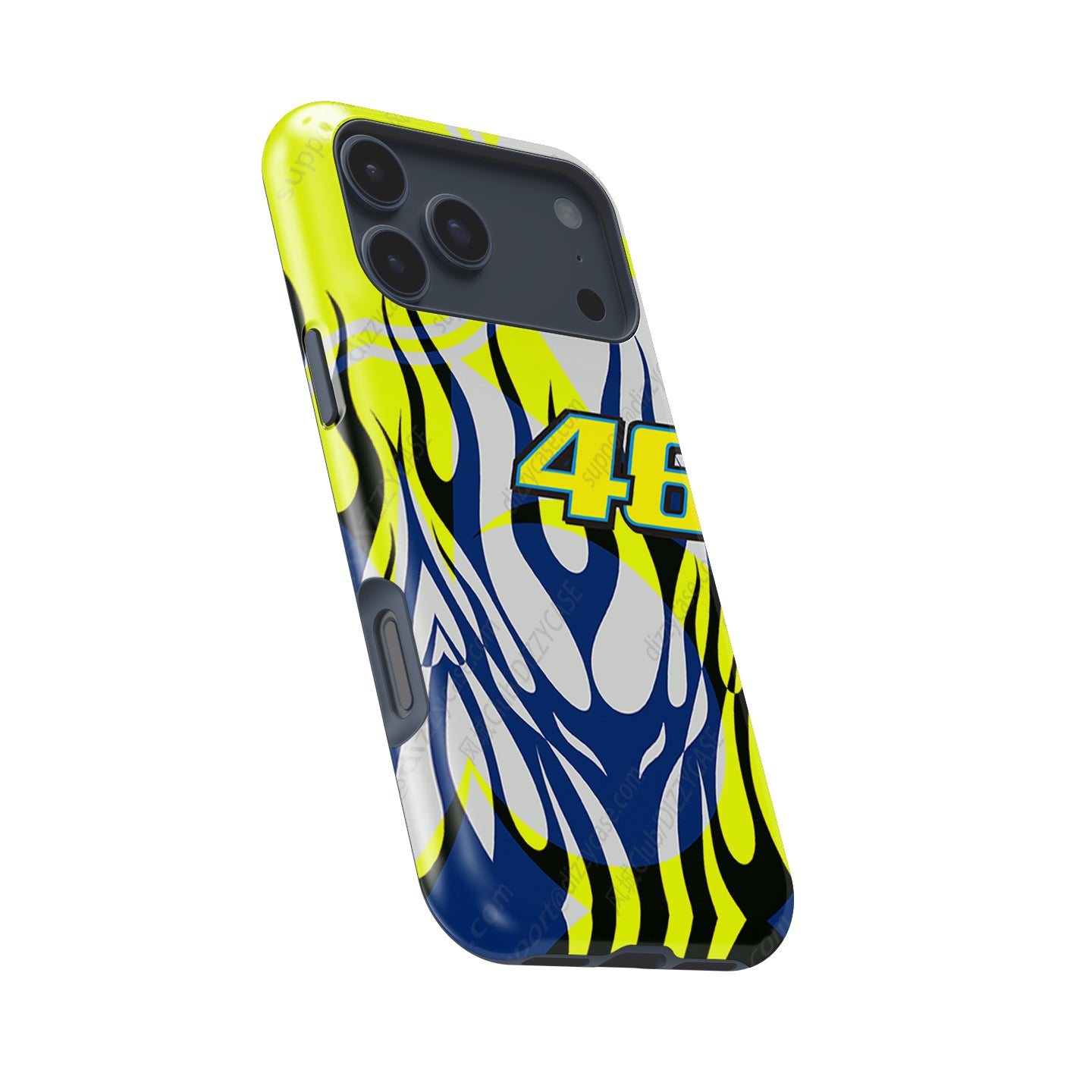 Valentino Rossi Pista GP RR Soleluna 2023 Helmet Livery Phone Case – Apple Models | DIZZY CASE