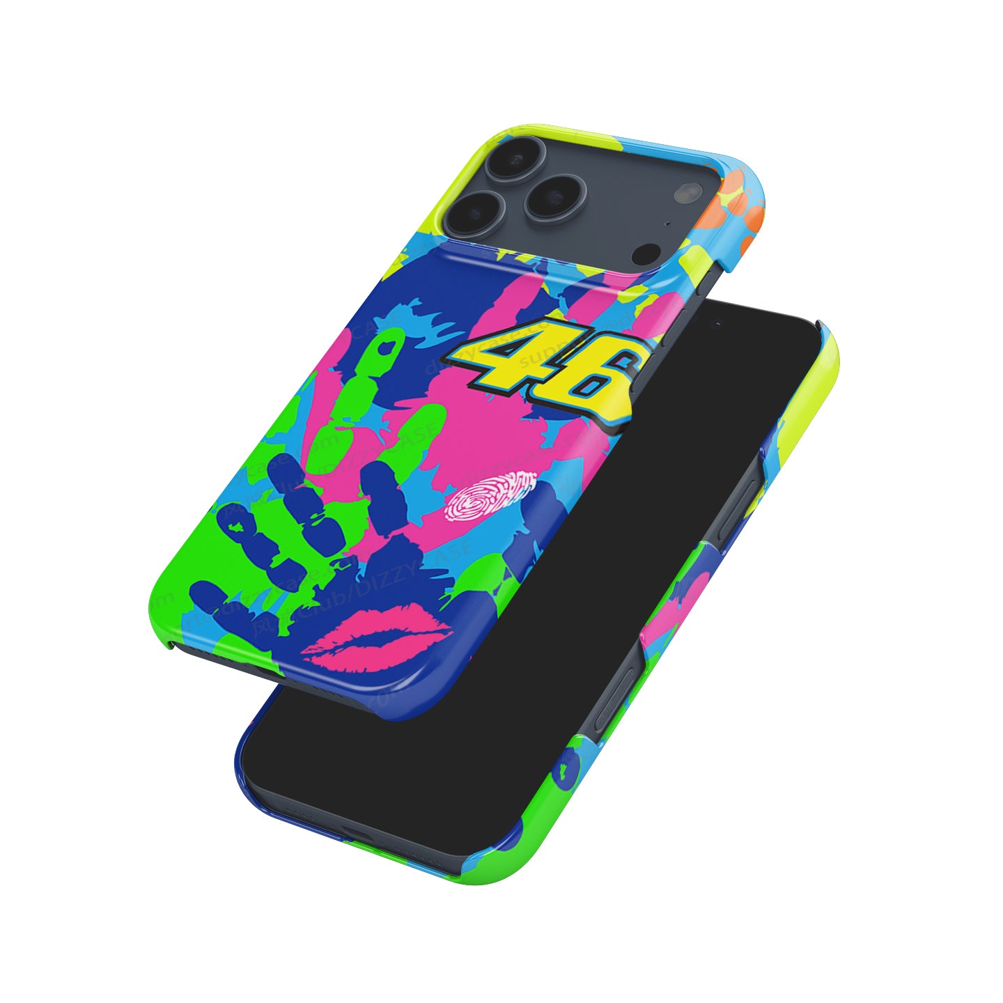 Valentino Rossi’s Misano Special Helmet Livery 2014 Phone Case – Apple Models | DIZZY CASE