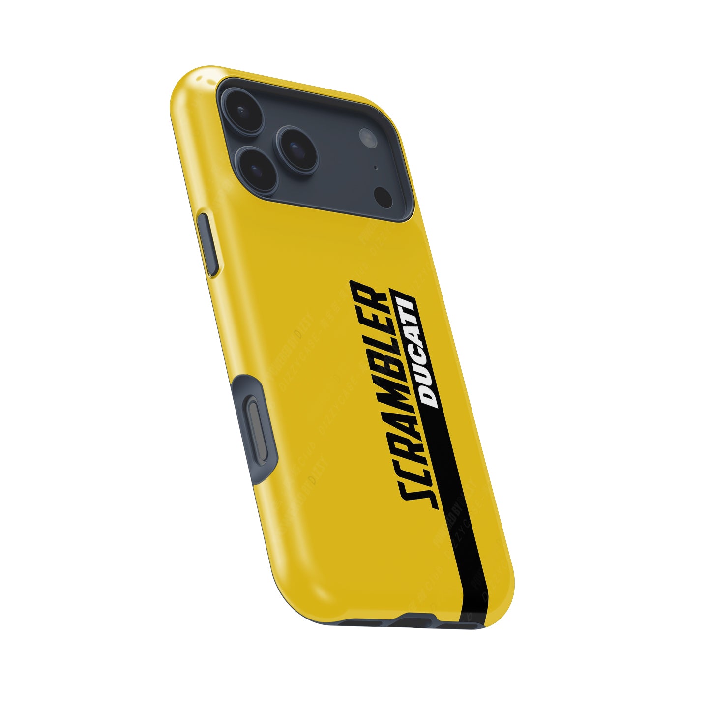 Ride in Style: Scrambler Ducati Yellow Livery Phone Case | DIZZY CASE