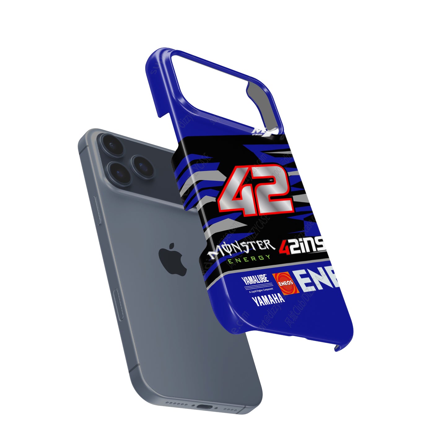 Alex Rins #AR42 Yamaha MotoGP 2024 Livery Phone Case by DIZZY