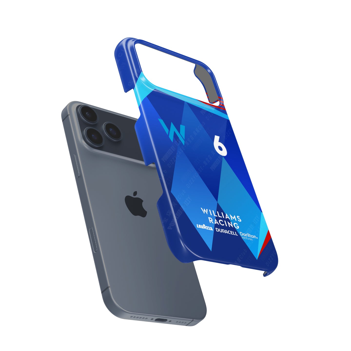 Williams FW44 Latifi Livery iPhone Case – 2022 Racing Tribute | DIZZY CASE