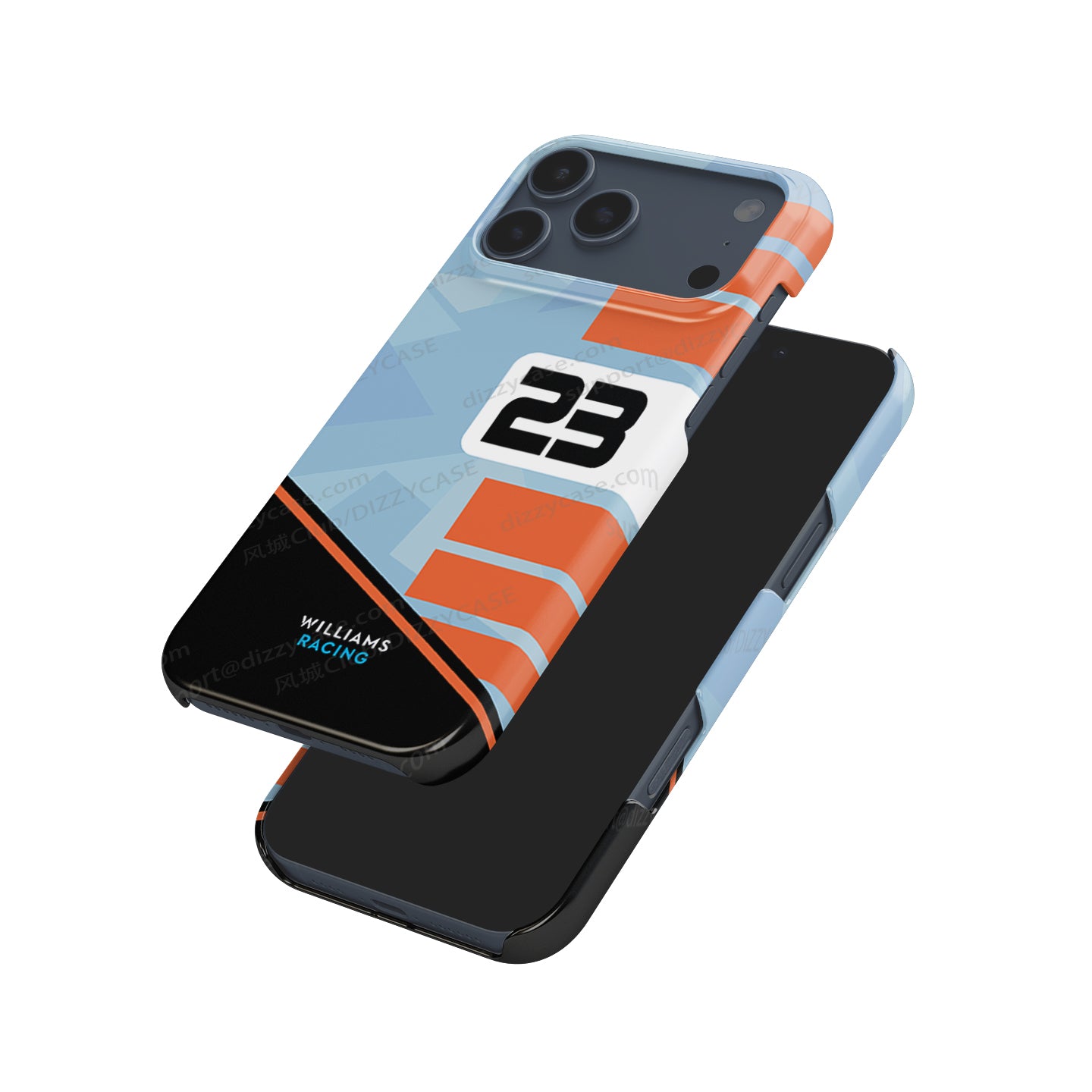 Williams Gulf Livery Alex Albon Phone Case: Bold Racing Style | DIZZY CASE