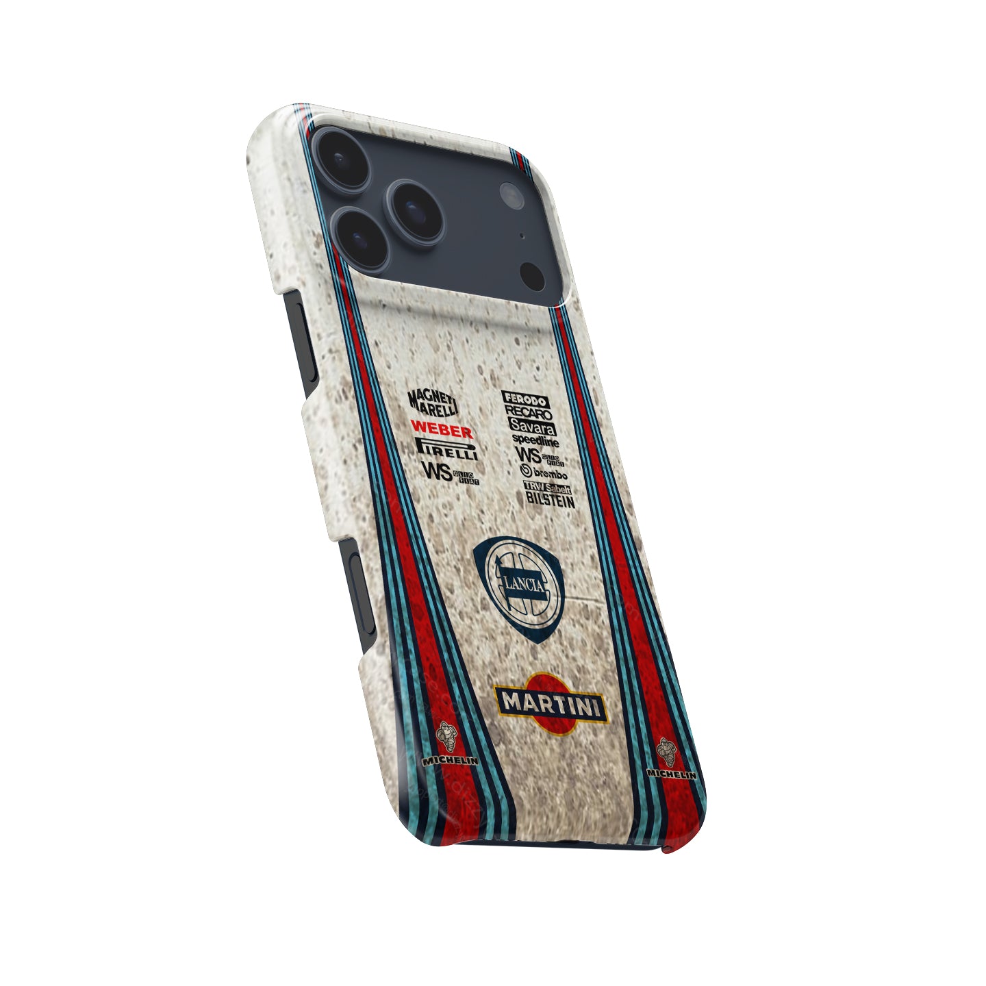 Lancia Delta HF Integrale Martini Livery Phone Case – Rally-Inspired Protection