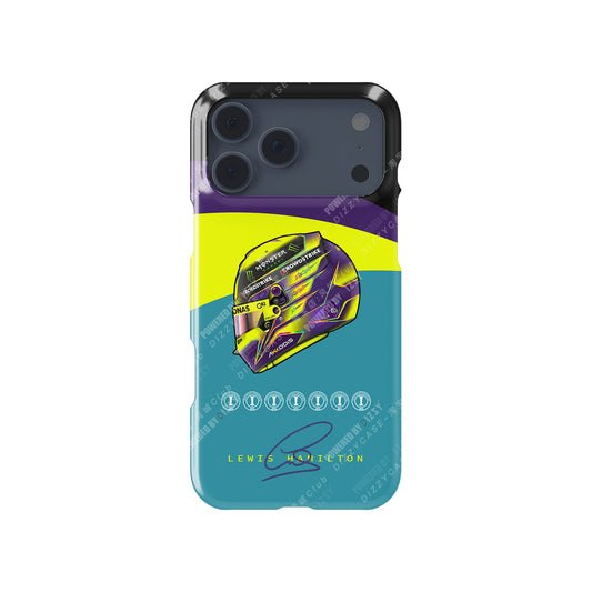 Lewis Hamilton 2023 casque design livrée mate Coques de téléphone
